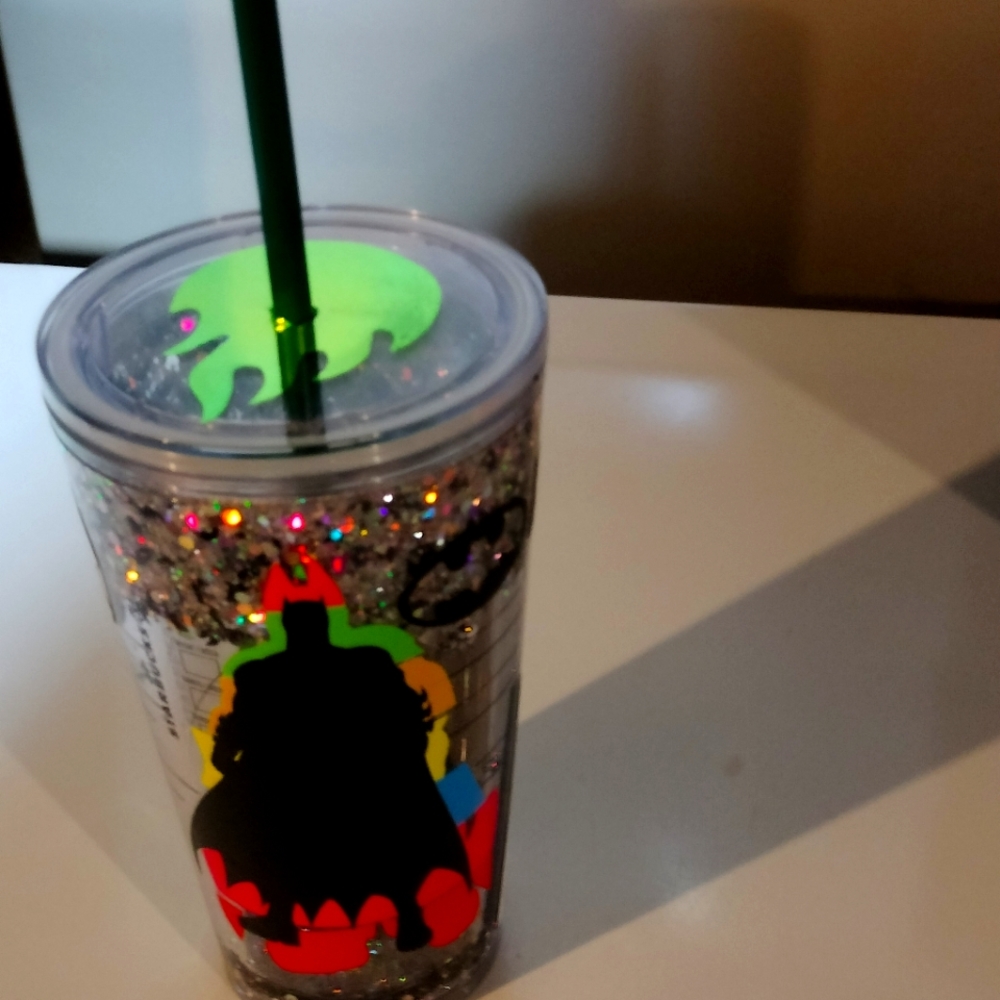 Batman snow globe tumbler